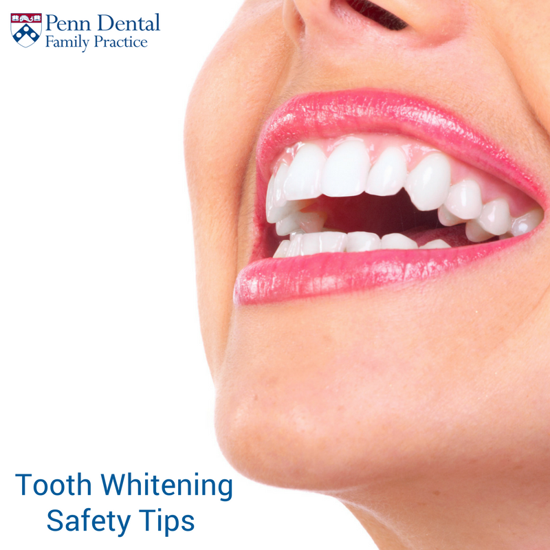 Tooth Whitening Safety tips